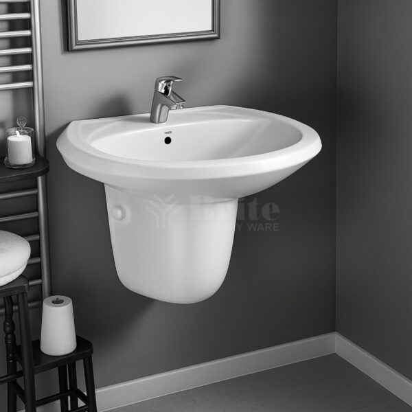 16x22 Wall hung Wash Basin - Brite Sanitary Ware 16x22 Wall hung Wash Basin - Brite Sanitary Ware