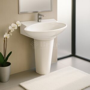 Kite Wash Basin Pedestal - Brite Sanitary Ware