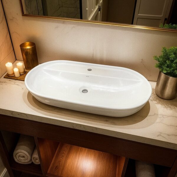 Elegant Vanity Bowl 18x32 Vanity Bowl 18x32 Countertop Wash Basin