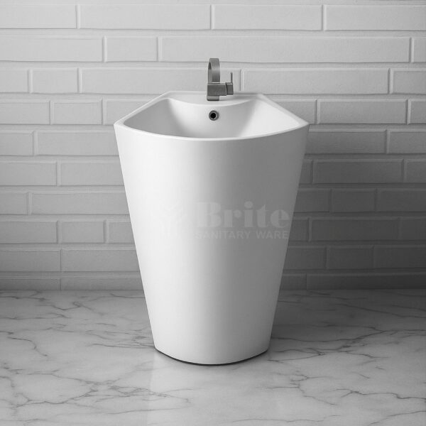 Delta One Piece Basin - Brite Sanitary ware Delta One Piece Basin - Brite Sanitary ware