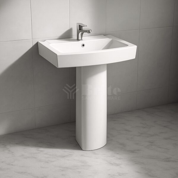 Alpha Wash Basin Pedestal - Brite Sanitary Ware Alpha Wash Basin Pedestal - Brite Sanitary Ware