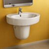 Dolphin Wall Hung Basin - Brite Sanitary Ware