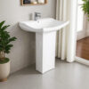 Delta Wash Basin Pedestal - Brite Sanitary Ware