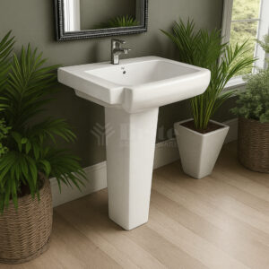 Bravo Wash Basin Pedestal - Brite Sanitary Ware