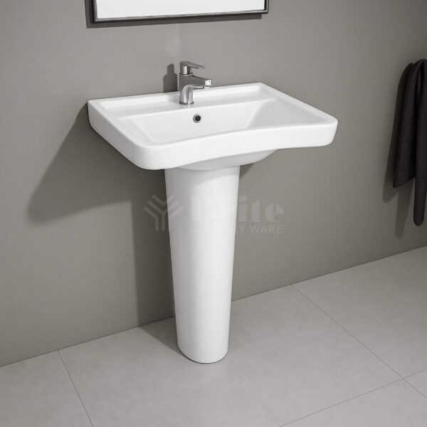 Atlas Wash Basin Pedestal - Brite Sanitary Ware Atlas Wash Basin Pedestal - Brite Sanitary Ware