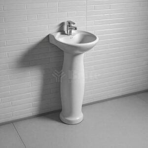 Wash Basin Pedestal 12x15 - Brite Sanitary Ware