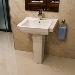 Bravo Wash Basin Pedestal - Brite Sanitary Ware