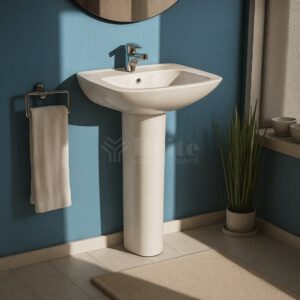 Decent Wash Basin Pedestal - Brite Sanitary Ware