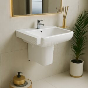 Bravo Wall hung Wash basin - Brite Sanitary Ware