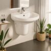 Diana Wall hung Wash Basin - Brite Sanitary Ware
