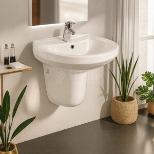 Diana Wall hung Wash Basin - Brite Sanitary Ware