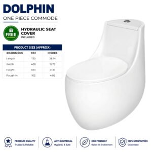 Dolphin English Toilet - Brite Sanitary Ware