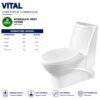 Vital English Toilet - Brite Sanitary Ware