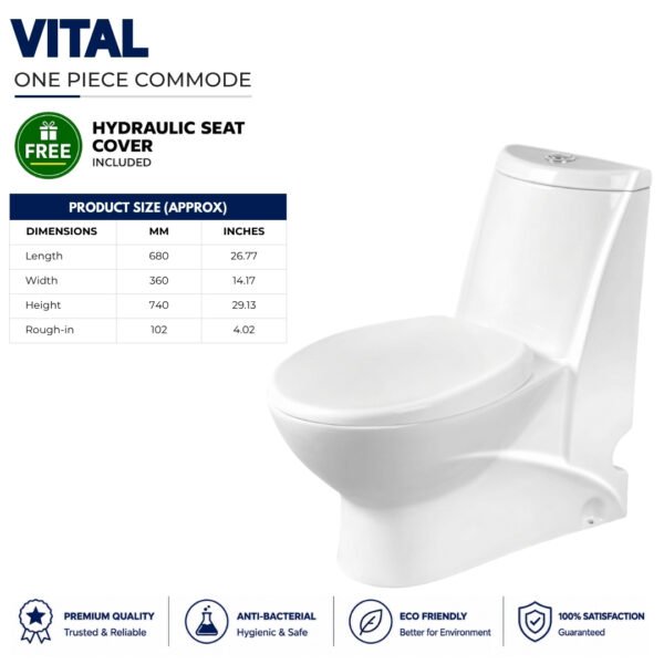 Vital English Toilet - Brite Sanitary Ware