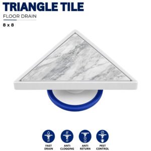 Floor Drain Tile Triangle