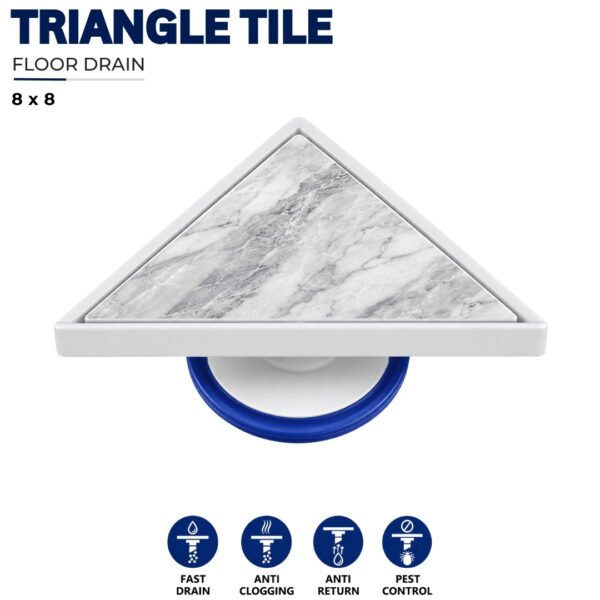 Floor Drain Tile Triangle