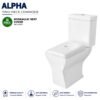Alpha English Toilet - Brite Sanitary Ware