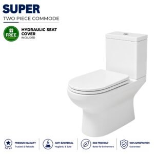 Super English Toilet (Two Piece) - Brite Sanitary Ware