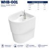 Wall Hung 001 Wash Basin - Brite Sanitary ware