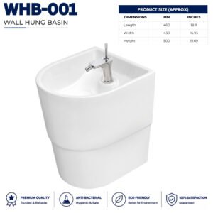 Wall Hung 001 Wash Basin - Brite Sanitary ware Wall Hung 001 Wash Basin - Brite Sanitary ware