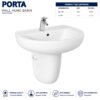 Porta Wall Hung Basin - Brite Sanitary Ware