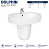 Dolphin Wall Hung Basin - Brite Sanitary Ware