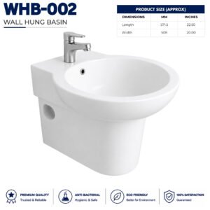 38Wall Hung Basin 002 _ Brite Sanitary Ware Wall Hung Basin 002 _ Brite Sanitary Ware