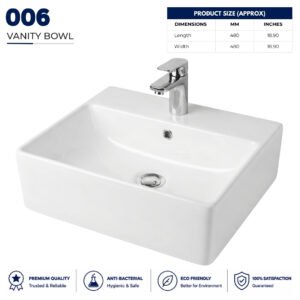 Vanity Bowl 006 - Brite Sanitary Ware
