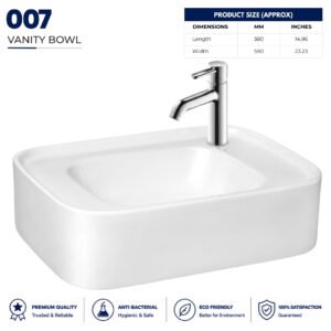 Vanity Bowl 007 - Brite Sanitary Ware Vanity Bowl 007 - Brite Sanitary Ware