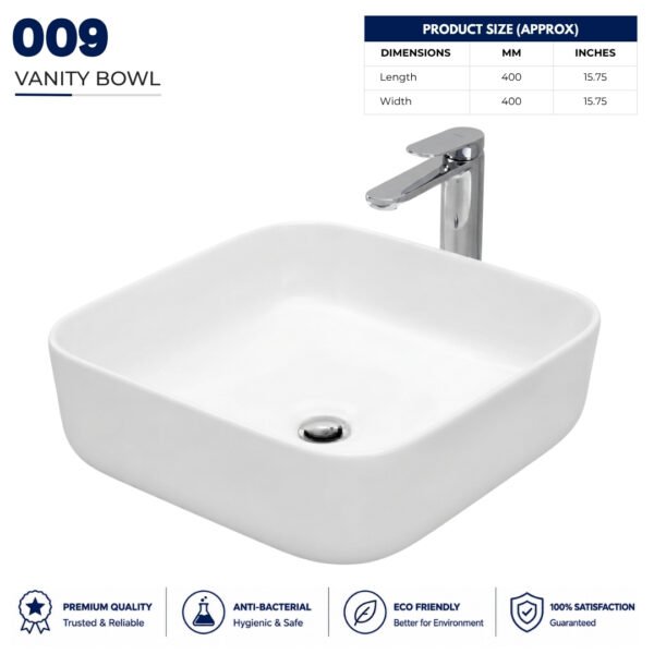 Vanity bowl 009 - Brite Sanitary Ware