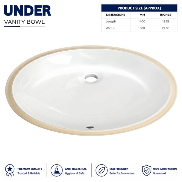 Vanity Under Counter - Brite Sanitary Ware