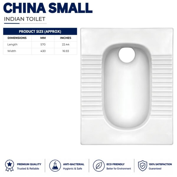 China Small Indian Toilet - Brite Sanitary Ware