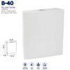 B40 Flush Tank
