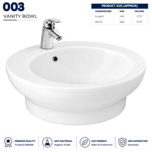 Vanity Bowl 003 - Brite Sanitary Ware Vanity Bowl 003 - Brite Sanitary Ware