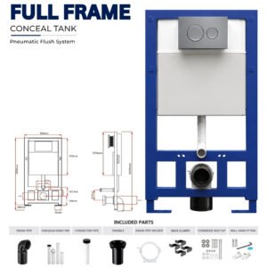 Full Frame Concealed Tank