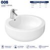 Vanity Bowl 005 - Brite Sanitary Ware