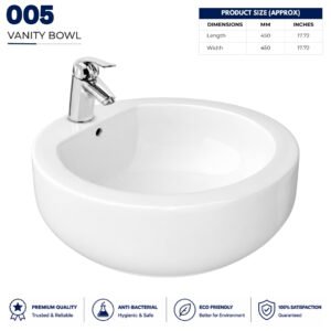 Vanity Bowl 005 - Brite Sanitary Ware Vanity Bowl 005 - Brite Sanitary Ware