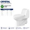 Crystal English Toilet - Brite Sanitary Ware