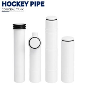 Hockey Pipe for Concealed Tank