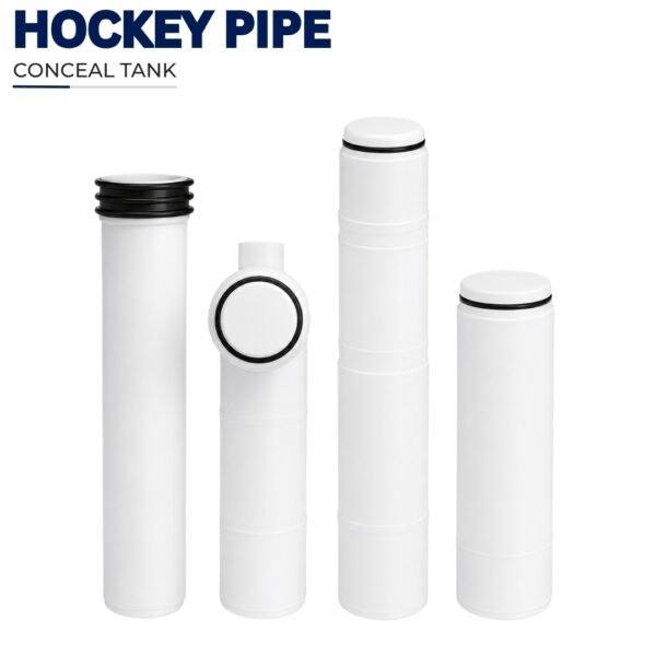 Hockey Pipe for Concealed Tank