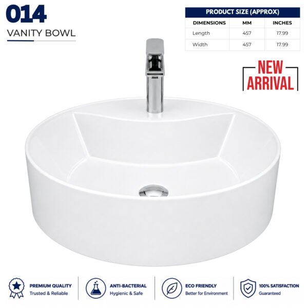 Vanity Bowl 014 - Brite Sanitary Ware