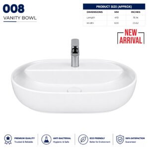 Vanity Bowl 008 - Brite Sanitary Ware Vanity Bowl 008 - Brite Sanitary Ware