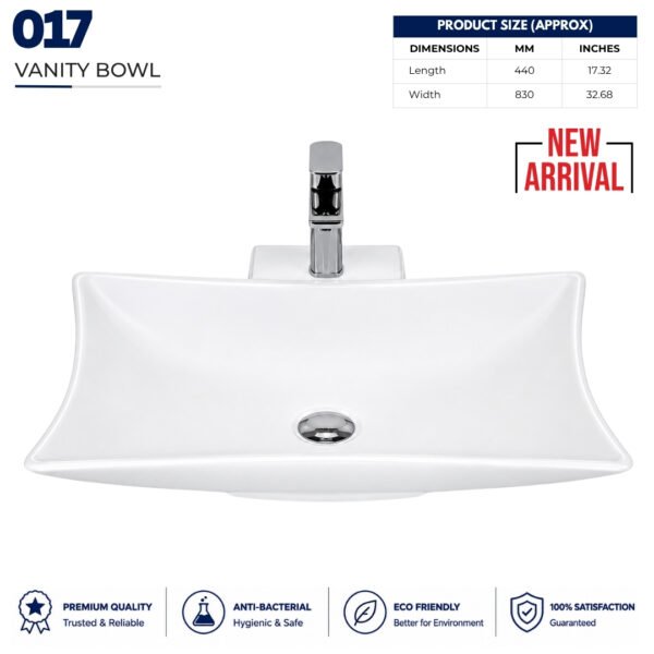 Vanity Bowl 017 - Brite Sanitary Ware