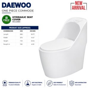 Brite Daewoo Commode modern one piece toilet design Brite Daewoo Commode price in Pakistan ceramic toilet Luxury Brite Daewoo Commode with smooth finish