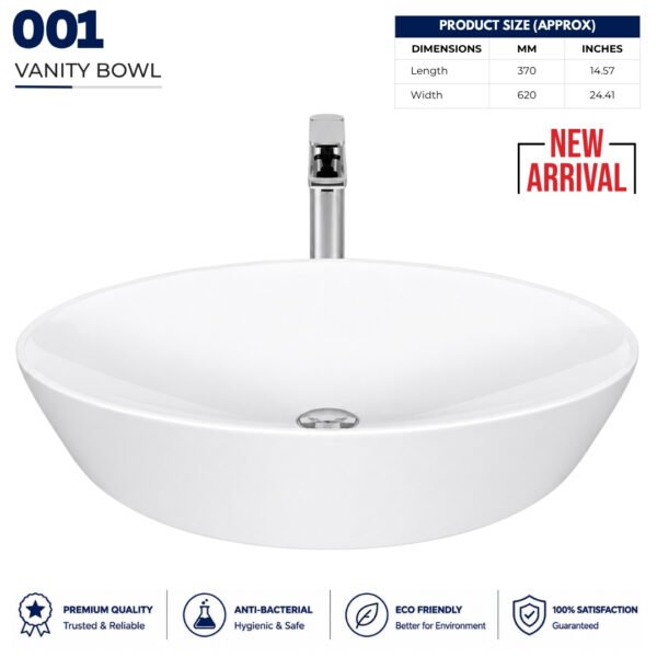 Vanity Bowl 001 - Brite Sanitary Ware